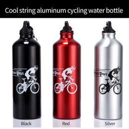 water bottle Bicycle Alloy Sport 750mL Hiking Camping Cycling Bottle Portable Water Cup Outdoor Travelling Survive Tools