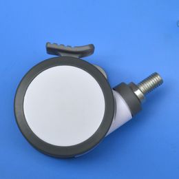 diameter 100mm screw rod furniture caster Medical bed chair Full plastic universal instrument swivel Equipment wheel