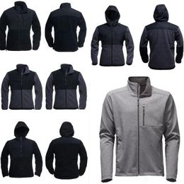 Men's Apex Bionic SoftShell Jackets Outdoor Windproof Waterproof Breathable Softshell Warm Face Denali Down Fleece Coats