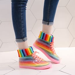 Zapatos de Lluvia para Mujer Hombres Impermeable Zapatos de Jardin Antideslizante Botines de Goma de Trabajo Calentar Botas Invierno Talla 35-44