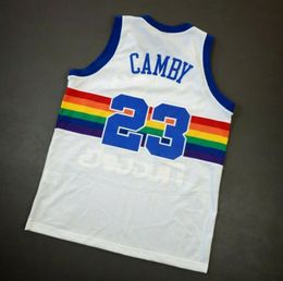 Custom Men Youth women Vintage Marcus Camby College Basketball Jersey Size S-4XL or custom any name or number jersey