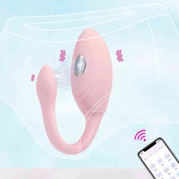 Eggs Electric Shock Vibrator for Women Wearable Panties Vibrating Wireless Remote Control Jump Vigina Ball Sex Toys 1124