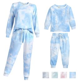 Mother Daughter Clothes Suit Spring Adult Kids Set Fashion Family Matching Clothing Son Sport Parent-child Outfit 210724