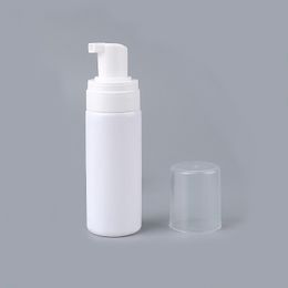 custom 50ml white luxury foaming bottle empty clear foam pump bottles 50ml send by sea