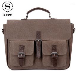 Men Canvas Briefcase Travel Bags Suitcase Classic Messenger Shoulder Bag Tote Handbag Big Casual Business Laptop1