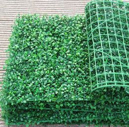 2021 Wholesale Artificial Grass plastic boxwood mat topiary tree Milan Grass for garden,home ,Store,wedding decoration Artificial Plants