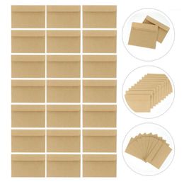 50Pcs Blank Envelope Bags Invitation Envelops Kraft Paper For Wedding Gift Wrap