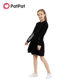 Arrival Spring Fashionable Trendy Kid Girl Sports Tunic Dress Kids Children's 210528