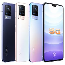 Original Vivo S9 5G Mobile Phone 12GB RAM 256GB ROM MTK Dimensity 1100 64.0MP AF 4000mAh Android 6.44 inch AMOLED Full Screen Fingerprint ID Face Wake NFC Smart Cellphone