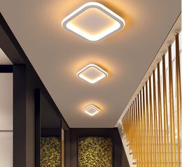 Black White Simple Led Ceiling Light For Living room Bedroom Corridor Kitchen Modern Home Indoor Lighting Lamp Fixtures