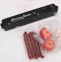 Household Food Vacuum Sealer Food Packaging Machine Film Sealer EU US UK Plug Vacuum Packer With 10pcs Food Vacuum Bags Kichen Tool
