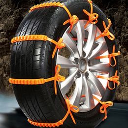 car skid UK - 10 20 40Pcs Car Winter Tire Wheels Snow Chains Wheel Tyre Cable Belt Winter Outdoor Emergency Chain Snow Tire Anti-skid Chains