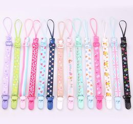 Baby pacifier chain Adjustable with pacifier chain baby supplies pacifier clip cartoon teether molar Baby Chain Soother Clip free