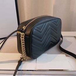 Designer Women Marmont Crossbody Shoulder Bag Luxurys Designers Bags 21ss Italy Vintage Fashion Messenger Handbags Genuine Leather Thread Camera Cluth Handbag