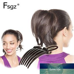 Creative Fountain Flip Ponytail Bouffant Hairstyle Tools Fashion Concise Rubber Band Hair Combs for Pony Headwear Accessories Factory price expert design Quality