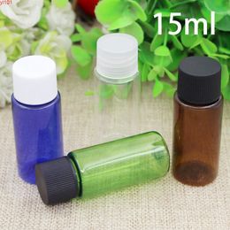 15ml Empty Plastic Bottle Essential Oil Packaging Makeup Remover Cleanser Lotion Travel Container Free Shippinggood qty