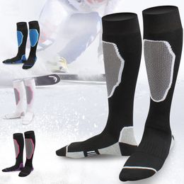 wholesale Ski socks men's outdoor quick-drying hiking socks thickened winter warm towel bottom ladies sports sock long high tube