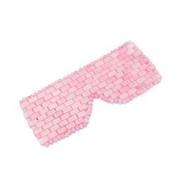 High Quality Product Rose Quartz Jade Eye Mask Skin Care Natural Cooling 100% Sleeping Mask