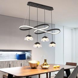 Pendant Lamps Modern Nordic Led Light Luminaire Hanging Lamp Kitchen Dining Bar Lumiere Living Room Bedroom