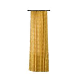 Curtain & Drapes Kitchen With Tassels Geometric Print Home Decor Panel Bedroom Hanging Shading El Country Style Darkening Chequered