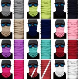 Solid Colour Headband autumn and winter party masks protection magic scarf warm sports riding elastic Halloween mask ZC438-H