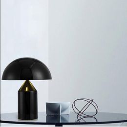 Table Lamps Designer Lamp Gold Black Metal Bed Side Living Room Studio Bedroom Fixtures