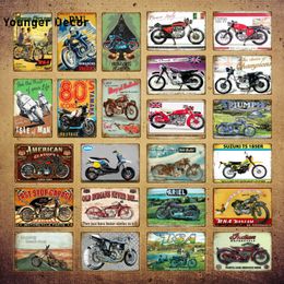 2021 American England Classics Motorcycles Metal Painting Signs Vintage Wall Poster For Pub Bar Garage Club Home Decor Art Sticker