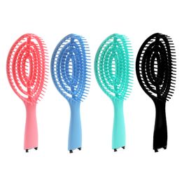 Hair Comb Scalp Massage Hair Brush Wet Curly Detangle Combs Detangling Hairbrush Women Salon Hairdressing Styling Tools