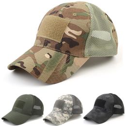 Outdoor Hats Tactical Camouflage Cap Adjustable Military Army Summer Sunprotect Simplicity Hiking Hunting Fishing Hat