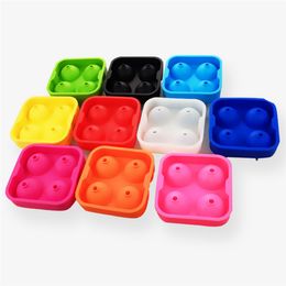 Ice Cream Tools Ice Cube Ball Drinking Wine Tray Brick Round Maker Mold Sphere Mould Party Bar Silicon DH2017