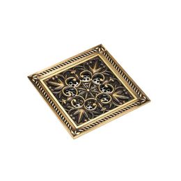 Other Bath & Toilet Supplies Euro Shower Bigger Drain 15*15cm Material Square Water Bathroom Building Antique Brass Accessories Deodorant St