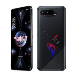 Original ASUS ROG 5 5G Mobile Phone Gaming 16GB RAM 256GB ROM Snapdragon 888 64MP NFC 6000mAh Android 6.78 inch AMOLED Full Screen Fingerprint ID Face Smart Cell Phone