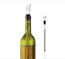 NEWStainless Steel Beer Red Wine Cooling Stick Useful Chiller Cooler Convinient Beverage Stick Home Barware RRE11094