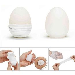 Nxy Sex Masturbators Men New 18 Styles Masturbation Eggs Cup Toys for Man Erotic Pocket Realistic Vagin Silicone Products with Lubricant 1130