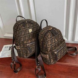 School Bags Canvas Backpack new large capacity printed backpack female student travel schoolbag Purse Black Friday