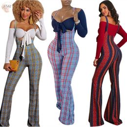 Suspender Sets Women 2 Piece Outfits Solid Tshirts Flared Leggings Jogging Tracksuit Sexy Club Streetwear Wholesale Dropshipping Y0625