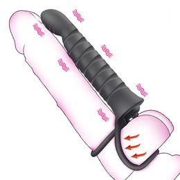Strapon Double Penetration Male Dildo Anal Vibrator Couples Women Erotic Faloimitator Plug Massager Adult Sex Toys For Men