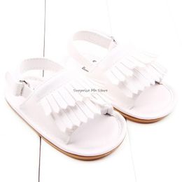 First Walkers Summer 2022 Children Sandals Baby Girls Toddler Soft Non-slip Princess Shoes Kids White Beach Boys Casual Roman Slippers