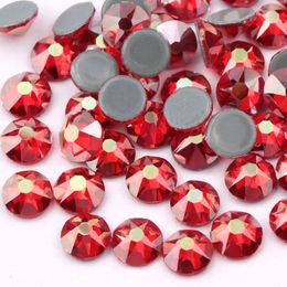 Loose Diamonds Color Plating Series Delicate AB Color SS16 SS20 8 big 8 Small Crystal Glass Rhinestone Hot-fix Rhinestones Gem