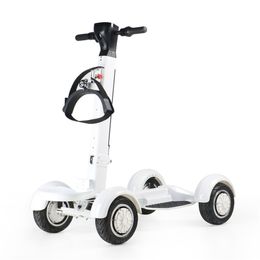 Foldable outdoor golf course dual-motor drive electric scooter lightweight high-power off-road 4 wheels 10 inch tires wholesale PK traditional golfs vehicles