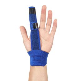 thumb splints NZ - Adjustable Finger Holder Protector Brace Sport Wrist Thumbs Hands Arthritis Splint Support Protective Guard Elbow & Knee Pads