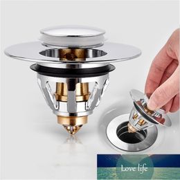 Stainless Steel Universal Wash Basin Pop-up Drain Filter Hair Catcher Bath Stopper Filter Shower Sink Strainer Plug Kitchen Factory price expert design Quality