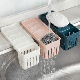 cloth holder for kitchen sink NZ - Kitchen Sink Faucet Sponge Soap Storage Organizer Cloth Drain Rack Holder Shelf