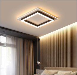 Modern ceiling lights for hallway balcony corridor Coffe white light lamps bedroom luminaria teto acrylic lamparas de teco