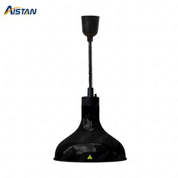 O175 250W Electric Retractable Cord Food Heating Ceiling Lamp/ Food Warming Pendent Hanging light for Restaurant Kitchen Buffet