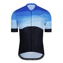 2022 светоотражающие велосипедные куртки
 Гонки Куртки Кейюань 2021 Мужчины Профессиональный Велоспорт Джерси с короткими рукавами Спортивная одежда Светоотражающая молния на задней кармане Maglia Ciclismo