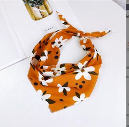 INS Baby Bibs Saliva towel Animals Fruits Newborn Burp Cloths Soft Bamboo fiber Cotton Print Bandana Feeding Scarf 60*60cm