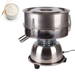 Stainless Steel Small Electric Sieve Philtre Medicine Vibrating Food Screen Sieve Powder Machine 110V/220V