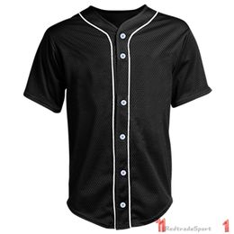 Customise Baseball Jerseys Vintage Blank Logo Stitched Name Number Blue Green Cream Black White Red Mens Womens Kids Youth S-XXXL 1XL1CCHYT