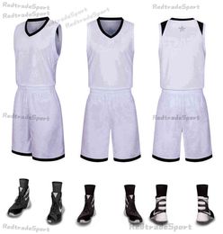 2021 Mens New Blank Edition Basketball Jerseys Custom name custom number Best quality size S-XXXL Purple WHITE BLACK BLUE VZZQK